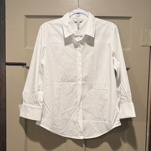 Spanx NWOT Crisp White Dress Shirt